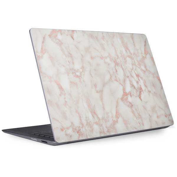 Rose Gold Marble Surface Laptop 2 Skin
