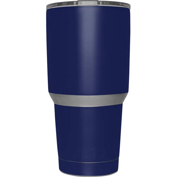 Skin Decal Wrap for Yeti Tumbler Rambler 30 oz Solids Collection Navy Blue  ( 30oz TUMBLER NOT INCLUDED ) 