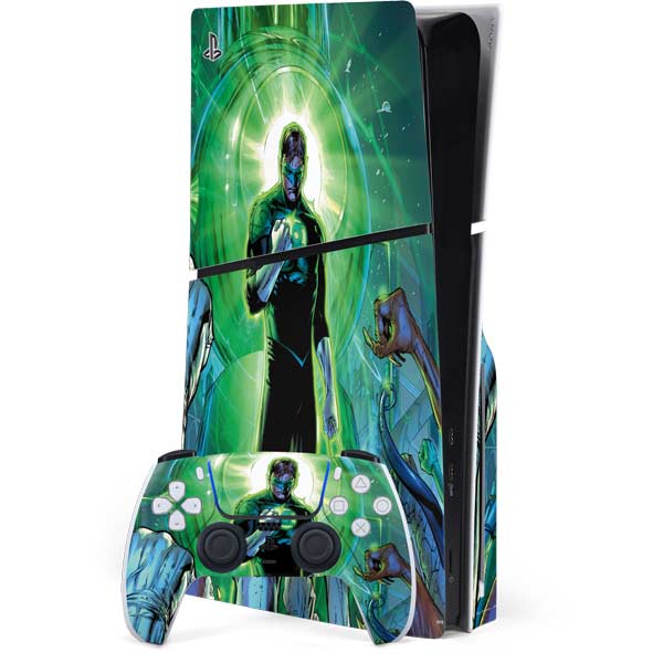 DC Comics Green Lantern Dark Days Cover #4 New 52 Art by Billy Tan PS5 Slim Disk Bundle Skin
