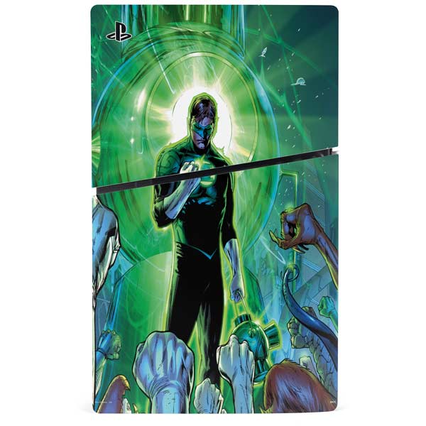 DC Comics Green Lantern Dark Days Cover #4 New 52 Art by Billy Tan PS5 Slim Disk Bundle Skin