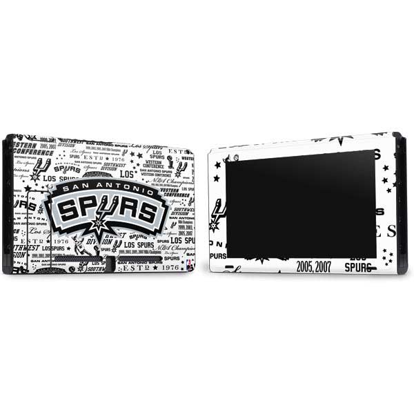 NBA San Antonio Spurs Historic Blast Nintendo Skins