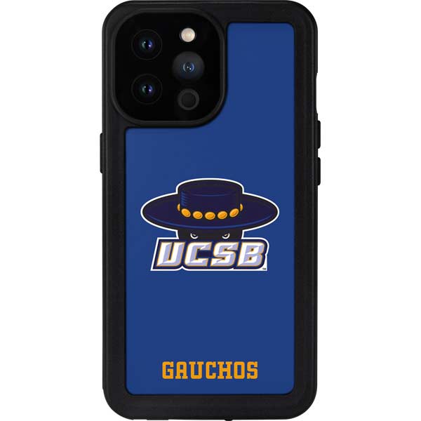 Santa Barbara UCSB Gauchos Blue iPhone 14 Pro Max Waterproof Case | Skinit