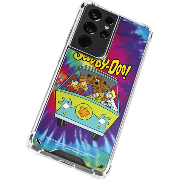 Scooby Doo Scooby-Doo Tie Dye Galaxy S21 Ultra 5G Clear Case