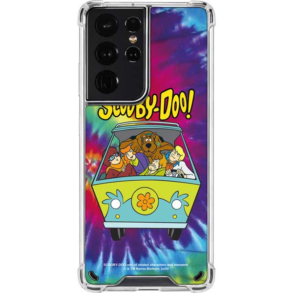 Scooby Doo Scooby-Doo Tie Dye Galaxy S21 Ultra 5G Clear Case