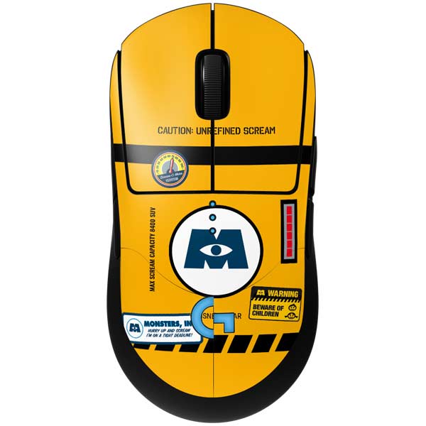 Disney Monsters Inc. Scream Canister G Pro Wireless Gaming Mouse Skin ...