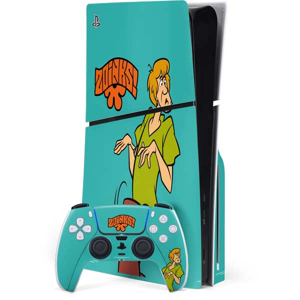 Scooby Doo Shaggy PS5 Slim Disk Bundle Skin