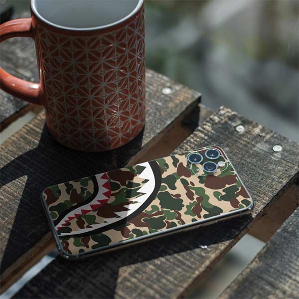 Shark Teeth Street Camo iPhone 11 Pro Max Skin