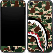 Shark Teeth Street Camo iPhone SE (2nd & 3rd Gen) Skin