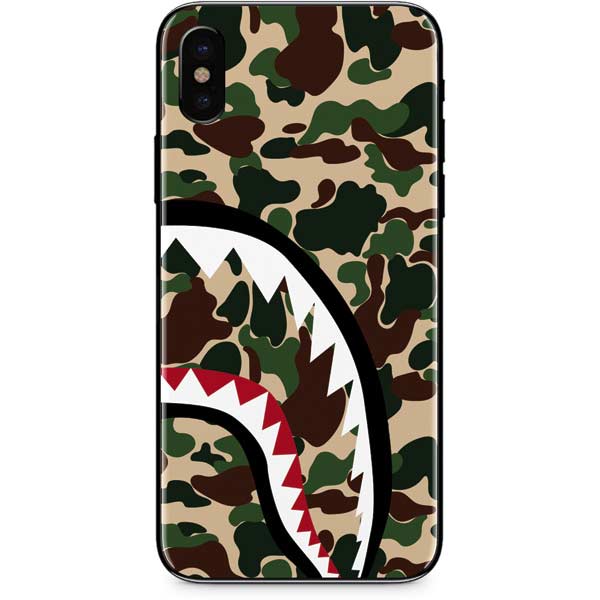 Shark Teeth Street Camo iPhone XS Max Skin