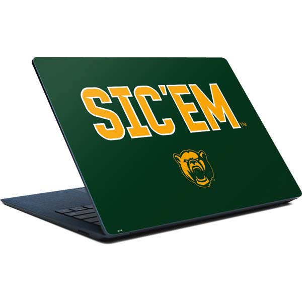 Baylor University Sic Em Green Surface Laptop Skin