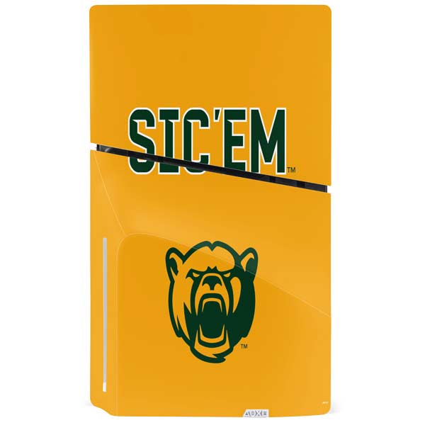 Baylor University Sic Em Skin for PS5 Slim Disk Bundle - Skinit