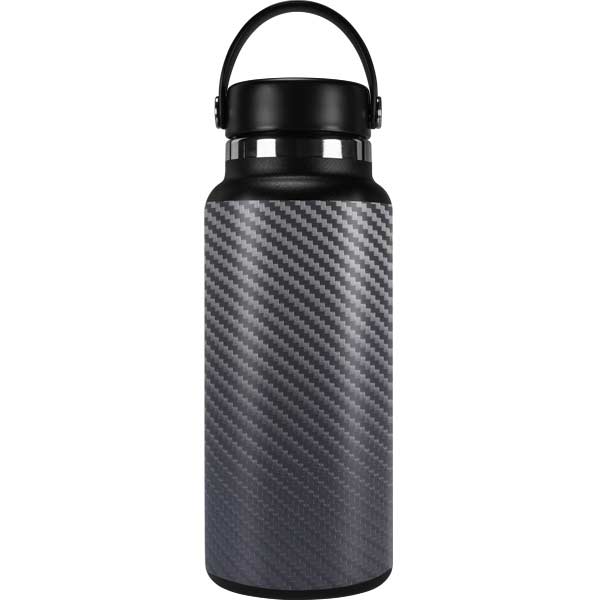 Silver Carbon Fiber Specialty Texture Material Hydro Flask 32oz Wide Mouth  Skin