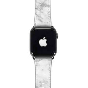 Silver Marble Apple Watch Band 38-40mm