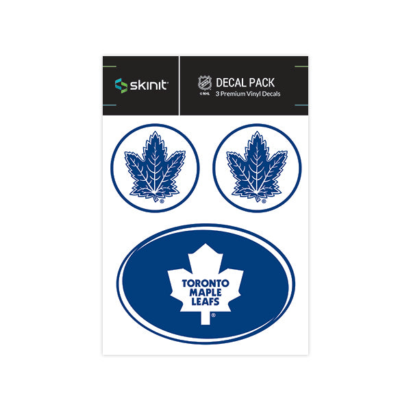 Toronto Maple Leafs 3 Pack Fan Decal - Special Edition