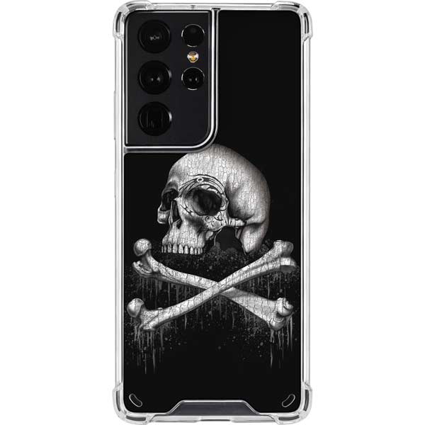 Alchemy Carta Blackbloods Bones Galaxy S21 Ultra 5G Clear Case