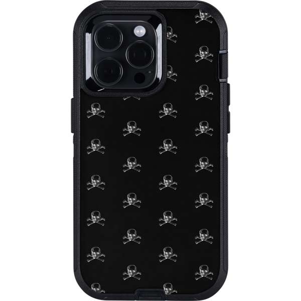 Alchemy Skull and Crossbone Pattern Otterbox Defender iPhone Skin
