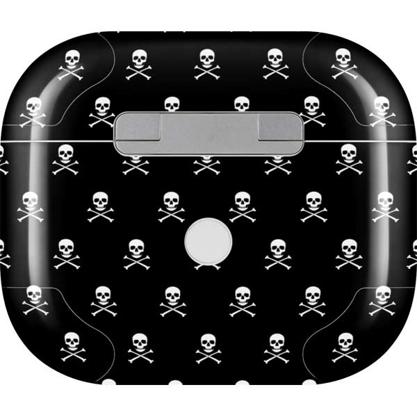 Skull and Crossbones (white) Apple AirPods (3rd Gen 2021) Skin