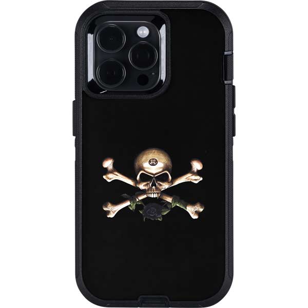 Alchemy Skull and Crossbones Otterbox Defender iPhone Skin