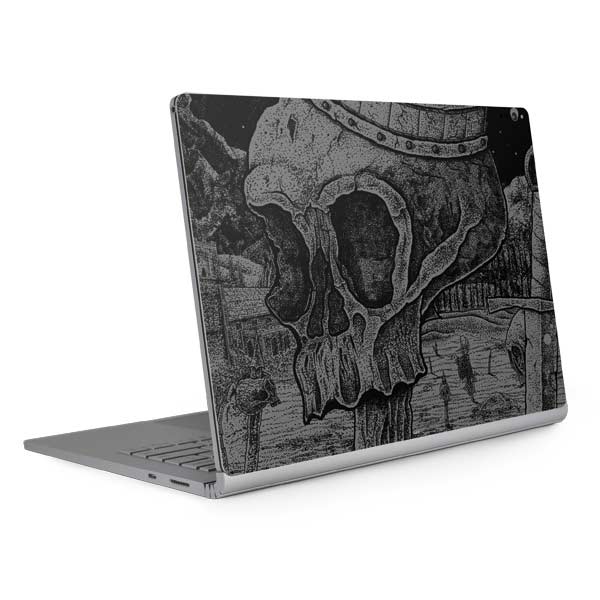 Alchemy Carta Skull Sketch Surface Book 2 15in Skin