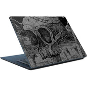 Alchemy Carta Skull Sketch Surface Laptop Skin
