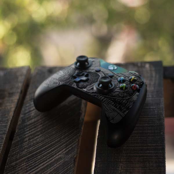 Alchemy Carta Skull Sketch Xbox One Controller Skin