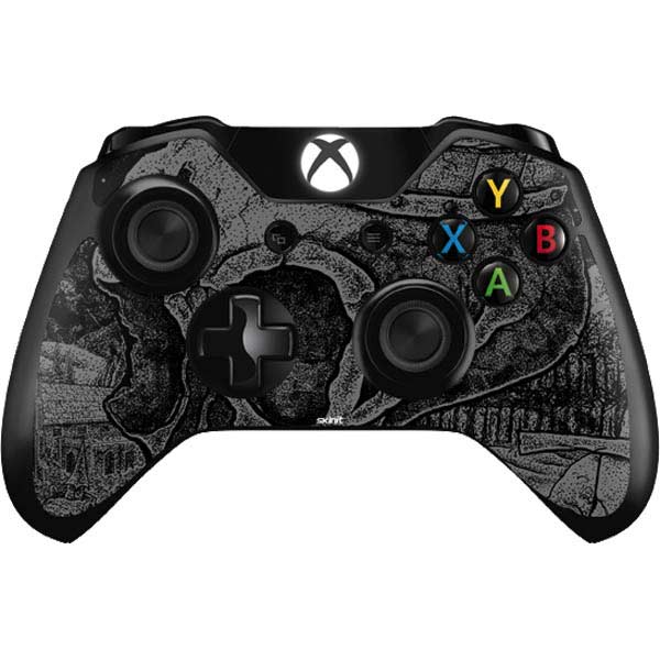 Alchemy Carta Skull Sketch Xbox One Controller Skin