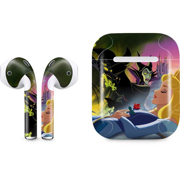 Disney Villains Sleeping Beauty and Maleficent Art Apple AirPods Skin
