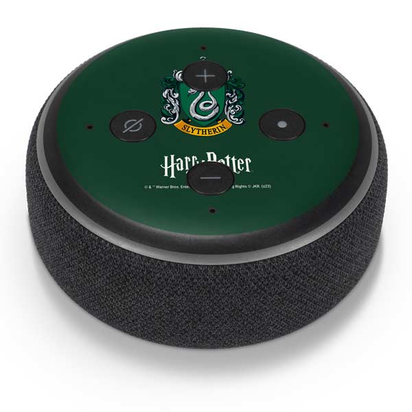 Wizarding World Harry Potter Slytherin House Crest Amazon Echo Dot Skin