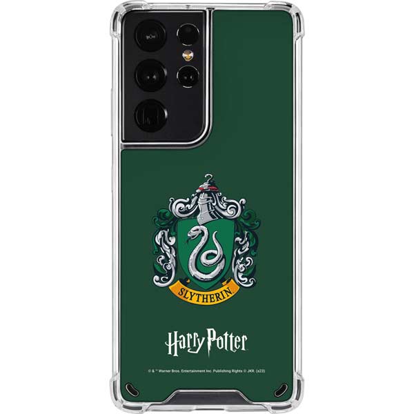 Wizarding World Harry Potter Slytherin House Crest Galaxy S21 Ultra 5G Clear Case