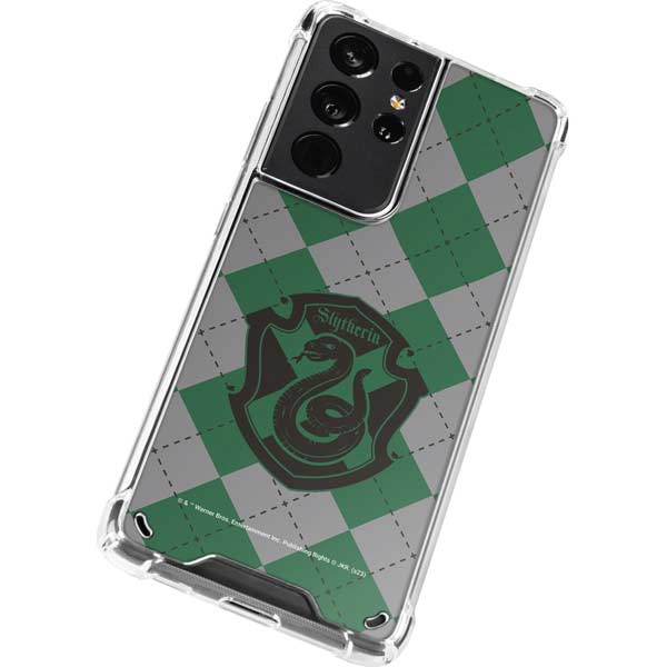 Wizarding World Harry Potter Slytherin Crest Galaxy S21 Ultra 5G Clear Case