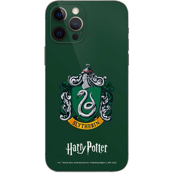Wizarding World Harry Potter Slytherin House Crest iPhone 12 Pro Skin