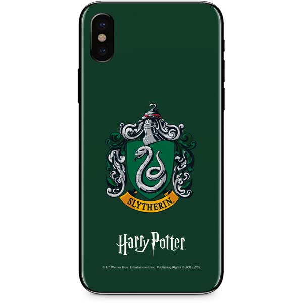 Wizarding World Harry Potter Slytherin House Crest iPhone XS Max Skin
