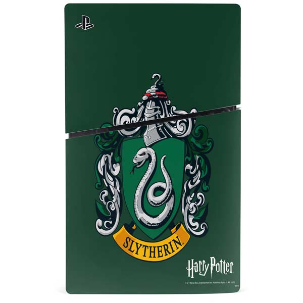 Wizarding World Harry Potter Slytherin House Crest PS5 Slim Disk Bundle Skin