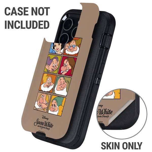 Disney Snow White Character Portraits Otterbox Defender iPhone Skin