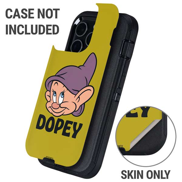 Disney Snow White Dopey Dwarf Otterbox Defender iPhone Skin