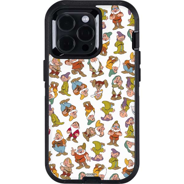 Disney Snow White Dwarfs Pattern Otterbox Defender iPhone Skin