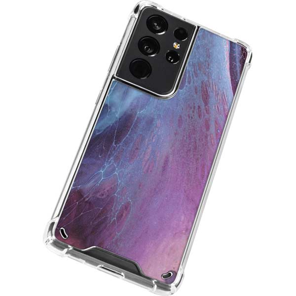 Space Marble Galaxy S21 Ultra 5G Clear Case