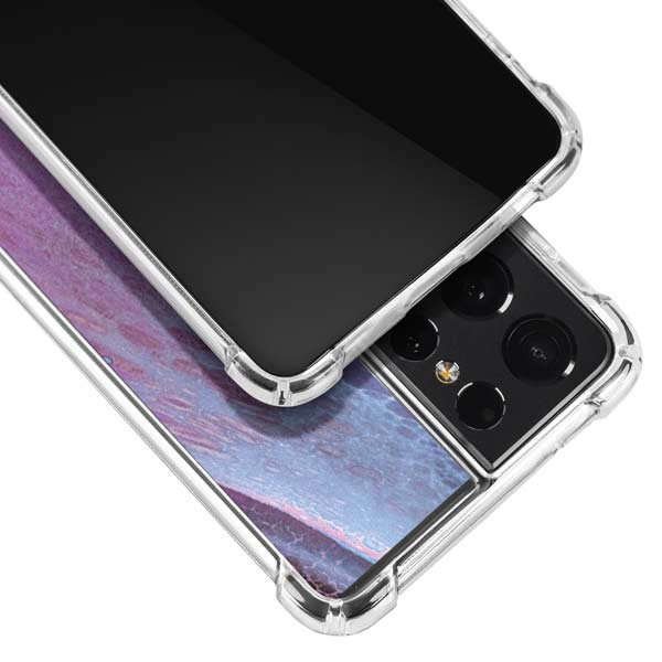 Space Marble Galaxy S21 Ultra 5G Clear Case
