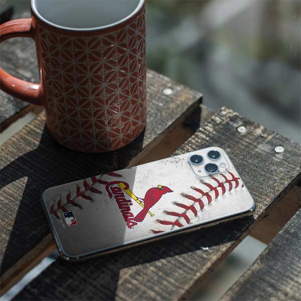 MLB St. Louis Cardinals Game Ball iPhone 11 Pro Max Skin