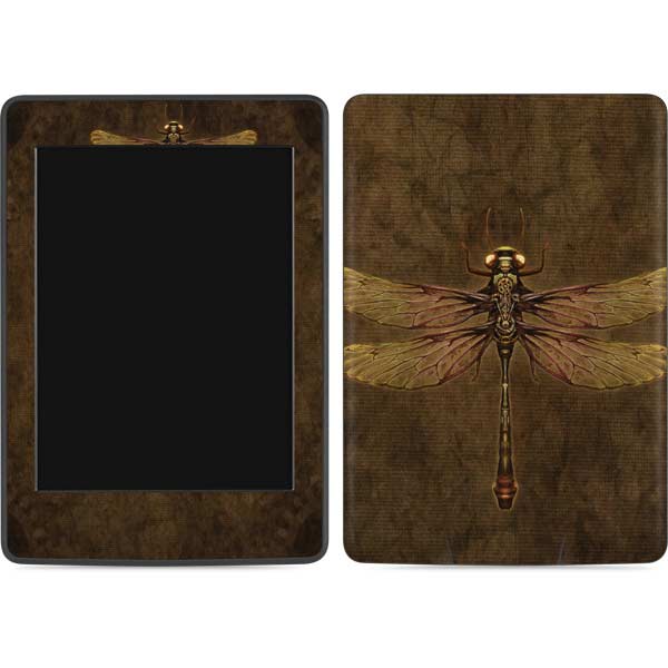 Brigid Ashwood Steampunk & Gear Dragonfly Amazon Kindle Skin