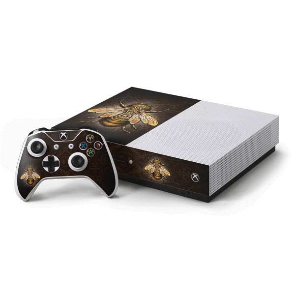 Steampunk Bee by Brigid Ashwood Xbox One Skins