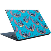 Disney Lilo and Stitch Face Expression Pattern Surface Laptop Skin