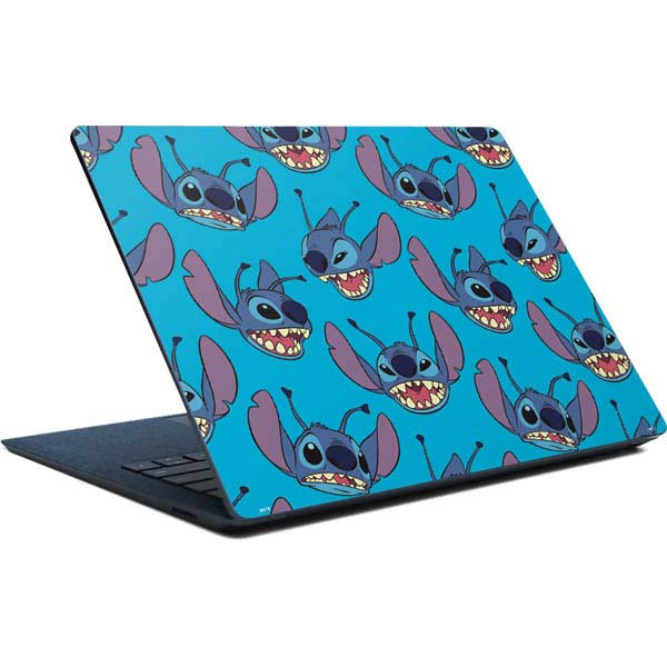 Disney Lilo and Stitch Face Expression Pattern Surface Laptop Skin