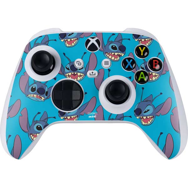 Stitch Xbox Background Stitch Expression Pattern Microsoft Xbox Skin | Disney โ Skinit
