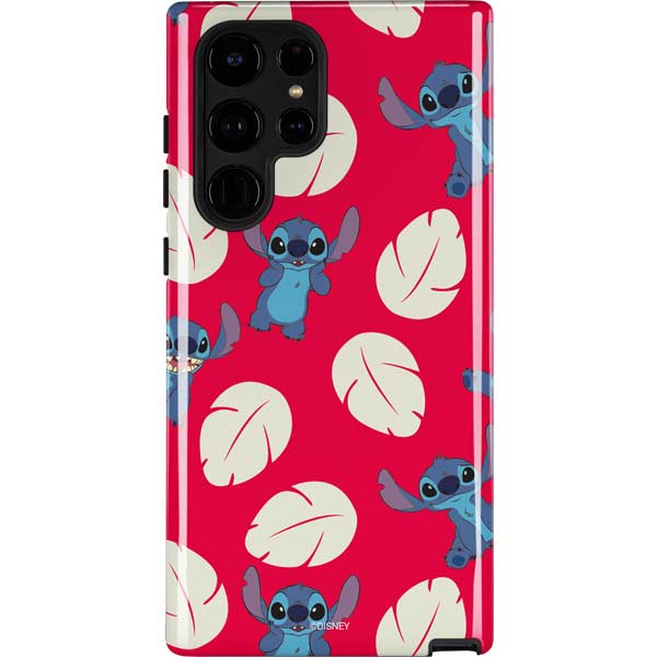 Galaxy S24 Ultra Disney Lilo and Stitch Character Pattern Impact Case