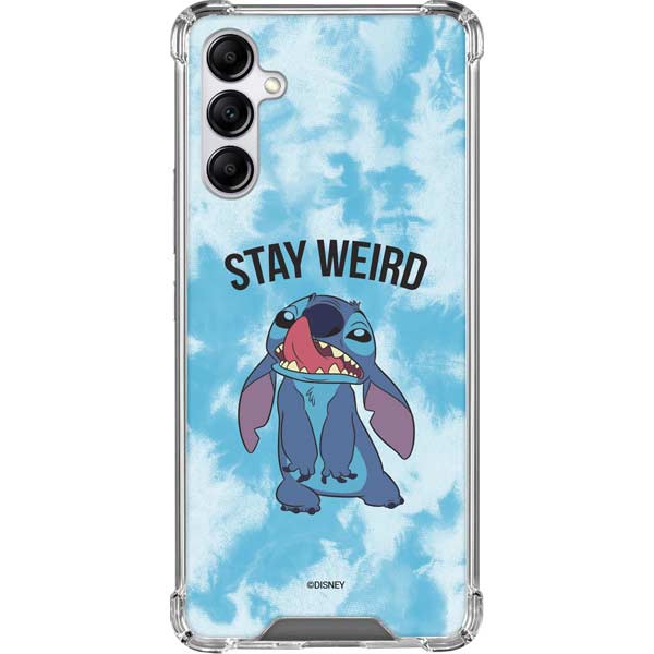 Galaxy A15 5G Disney Lilo and Stitch Stay Weird Clear Case Galaxy A15 5G Disney Lilo and Stitch Stay Weird Clear Case