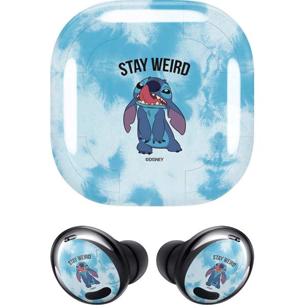 Disney Lilo and Stitch Stay Weird Galaxy Buds Pro Skin