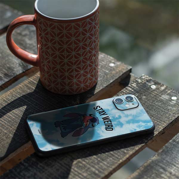 Disney Lilo and Stitch Stay Weird iPhone 11 Skin