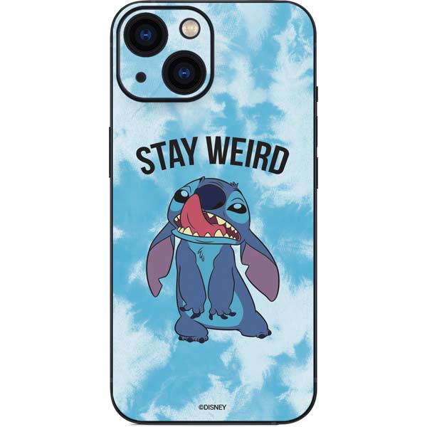 Disney Lilo and Stitch Stay Weird iPhone 13 Mini Skin