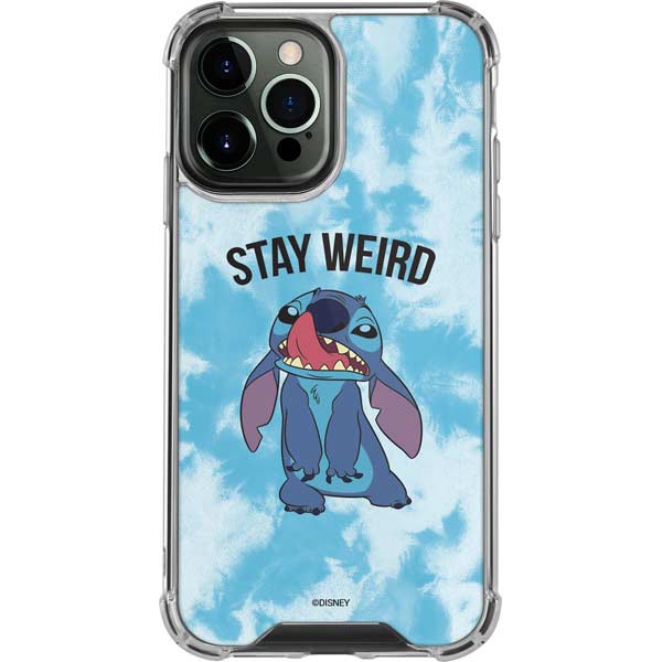 Stitch Stay Weird iPhone 13 Pro Max Clear Case Stitch Stay Weird iPhone 13 Pro Max Clear Case